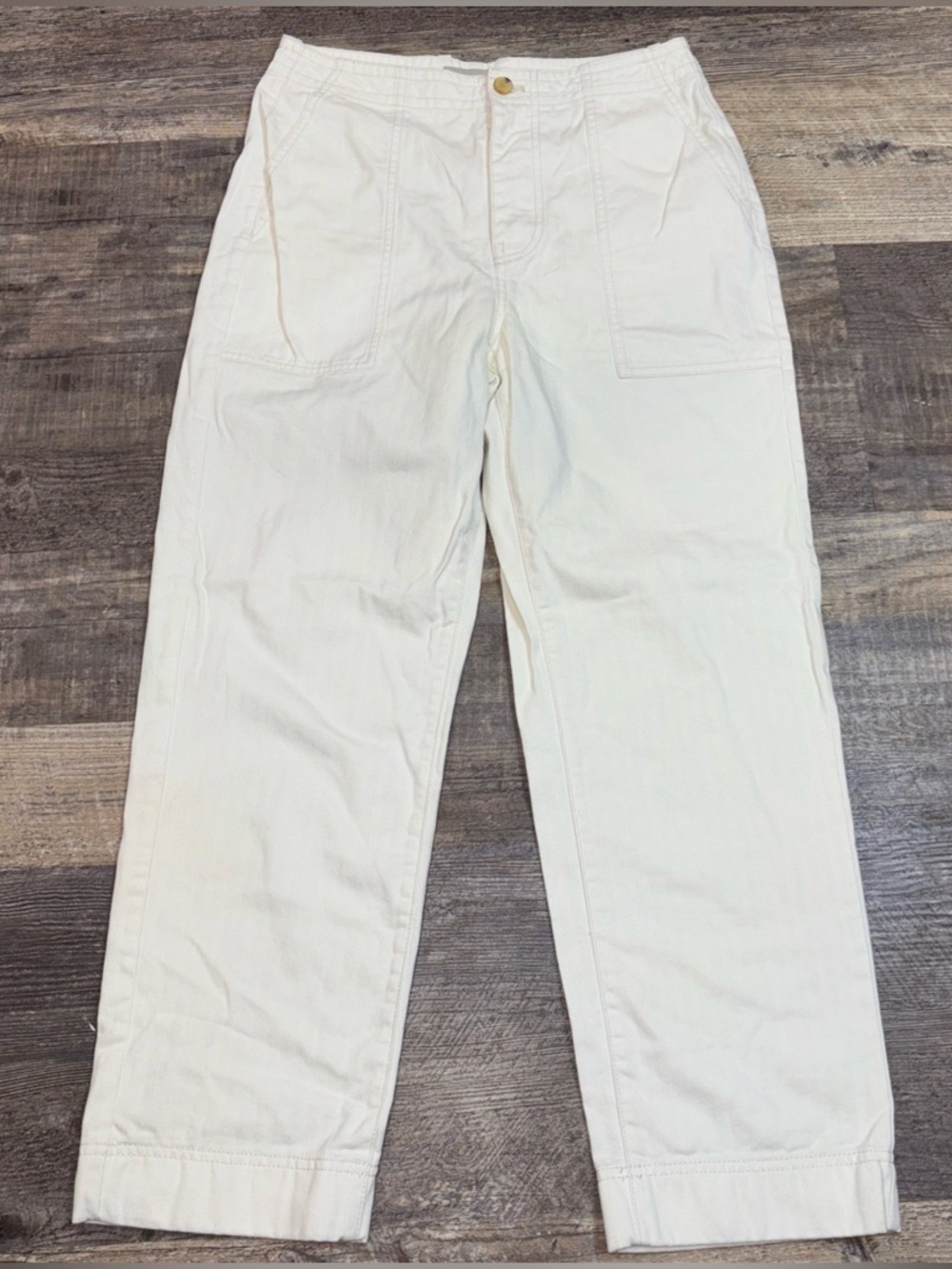 Everlane Khaki Pants Size 6 Organic Cotton